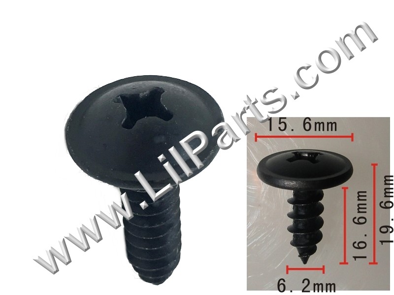 Phillips Truss Head Tap Screw M6.3-1.81 X 16mm Auveco 19170 Japanese Imports PN:[H2020]