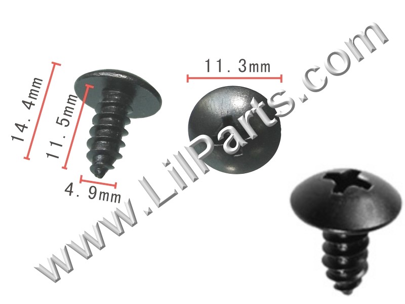 Mitsubishi Truss Head Tapping Screw M5-1.59 x 11mm PN MF453091 Auveco 21746 PN:[H2065]