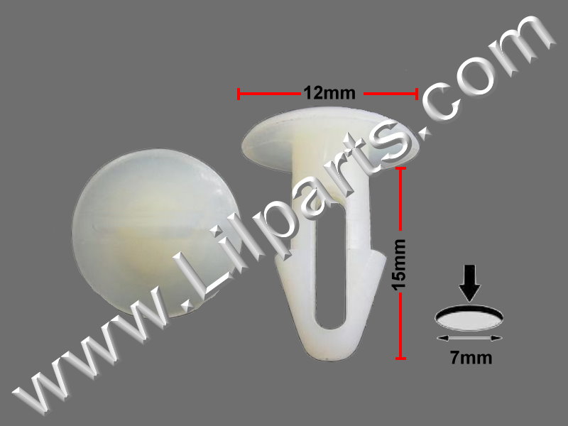 Compatible with For Mercedes Benz  220D 230 240D 250C 350SD 500SEL 560SEL Door Seal Clip  PN:[10-327]