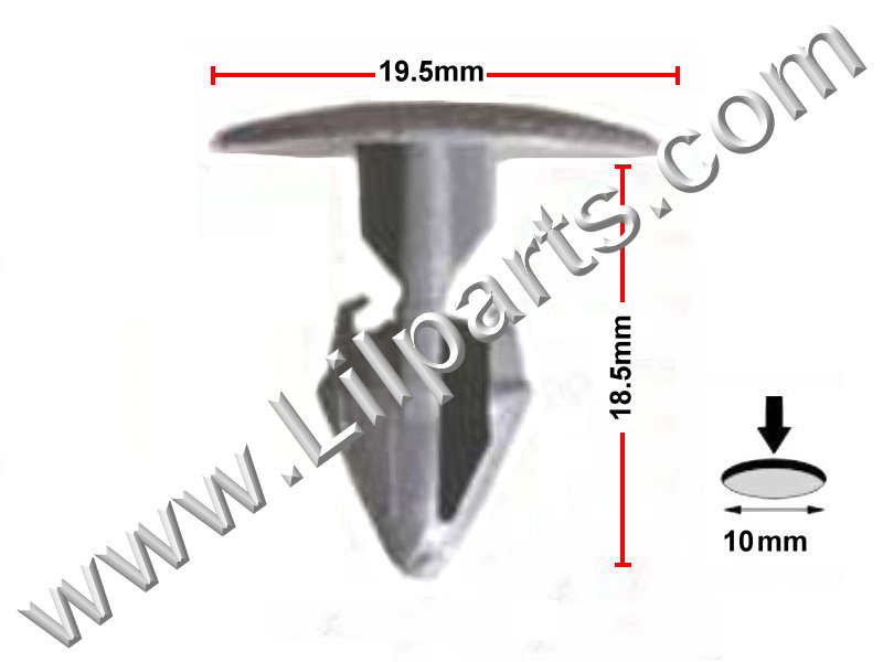 Compatible with Nissan: 01553-0052U Frontier & Xterra 2000 - On N/A Auveco 20671