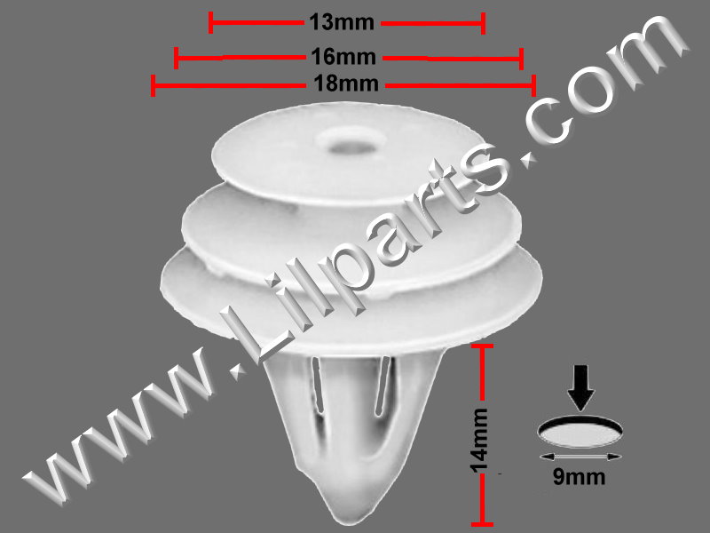 Compatible with Stem Length: 14mm, Auveco 20668, PN:[11-700]