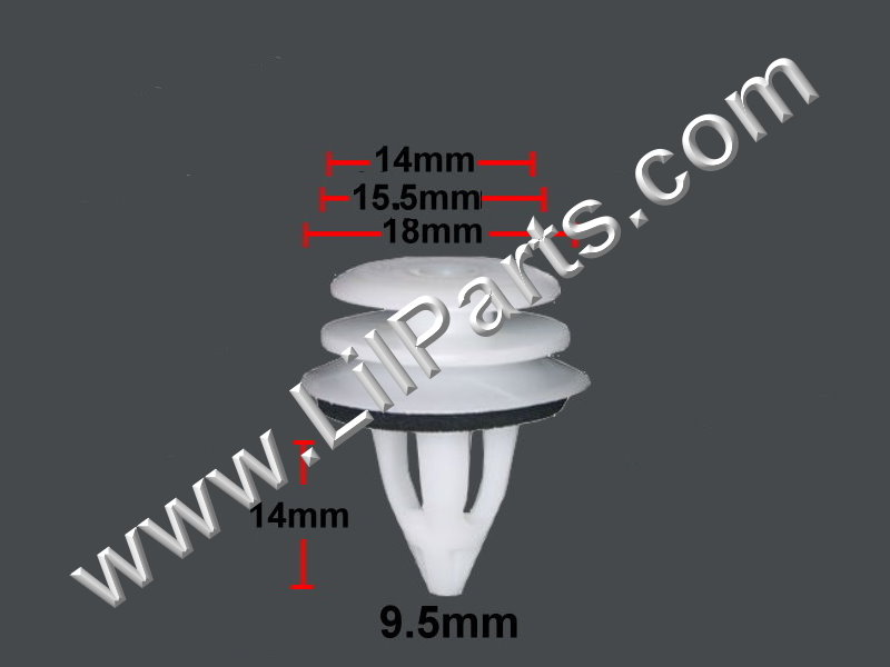 Compatible with BMW Body Door Panel Clip 51-41-8-224-768 51-41-0-407-984 E36 E46 E82 E90