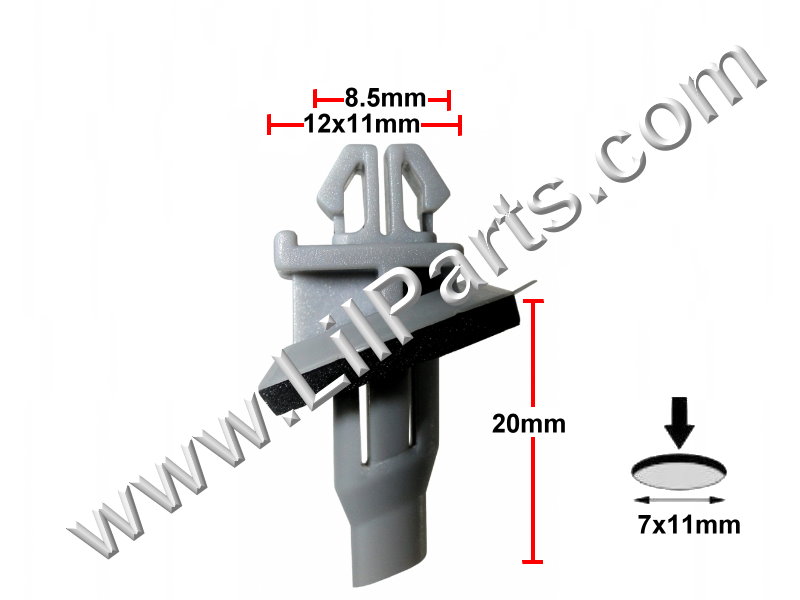 Compatible with Lexus: 75492-60030 2000 – On A20876 A20876 C807