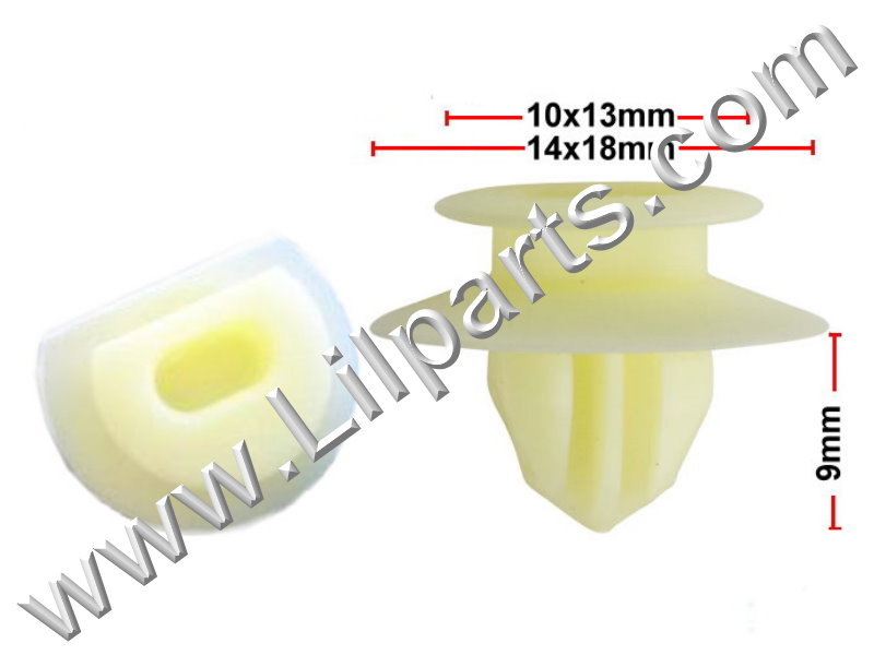 Compatible with GM: 88969790, Toyota: 75867-21010 Pontiac Vibe & Toyota Echo 2002 - On N/A Auveco 20576