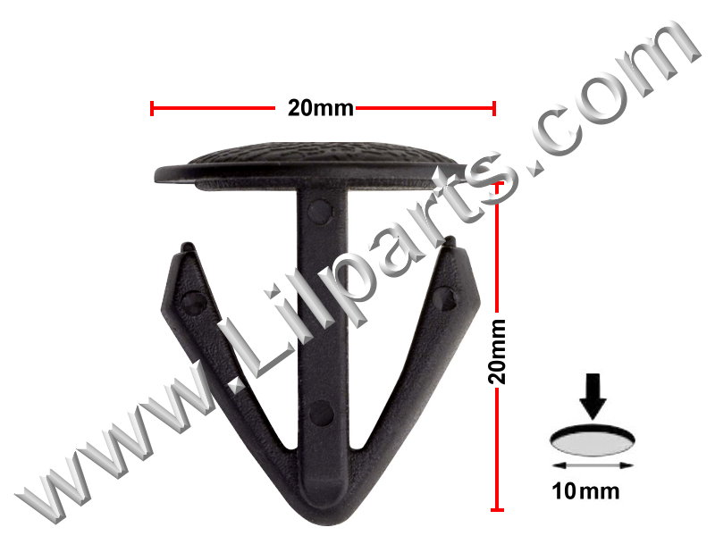 Compatible with Honda: 90687-671-0030 PN:[10-087] Auveco 14319