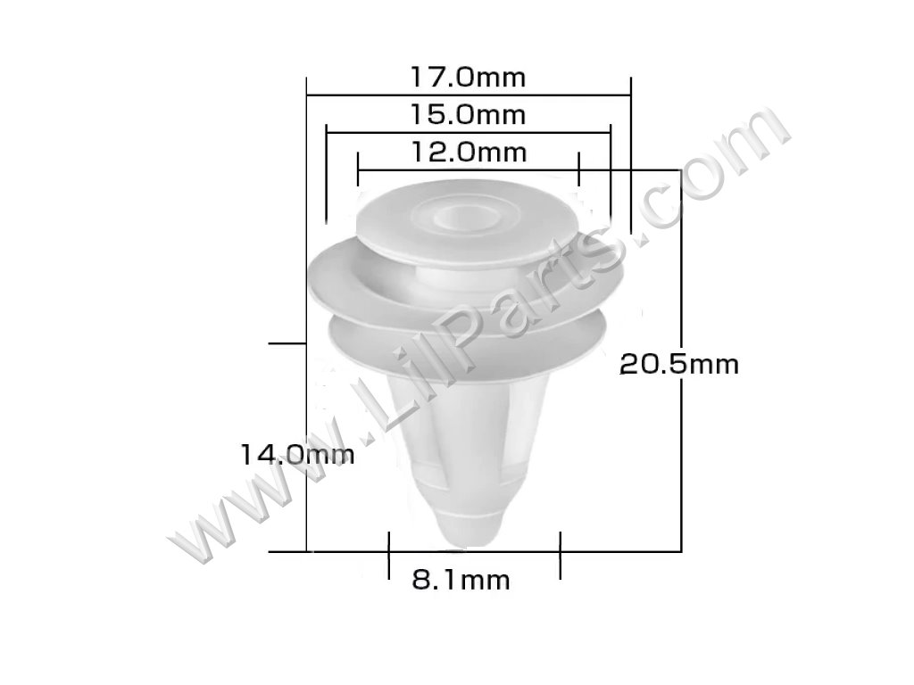 Compatible with Honda: 91560-SM4-003 Honda Accord 1990 - On N/A Auveco 20610