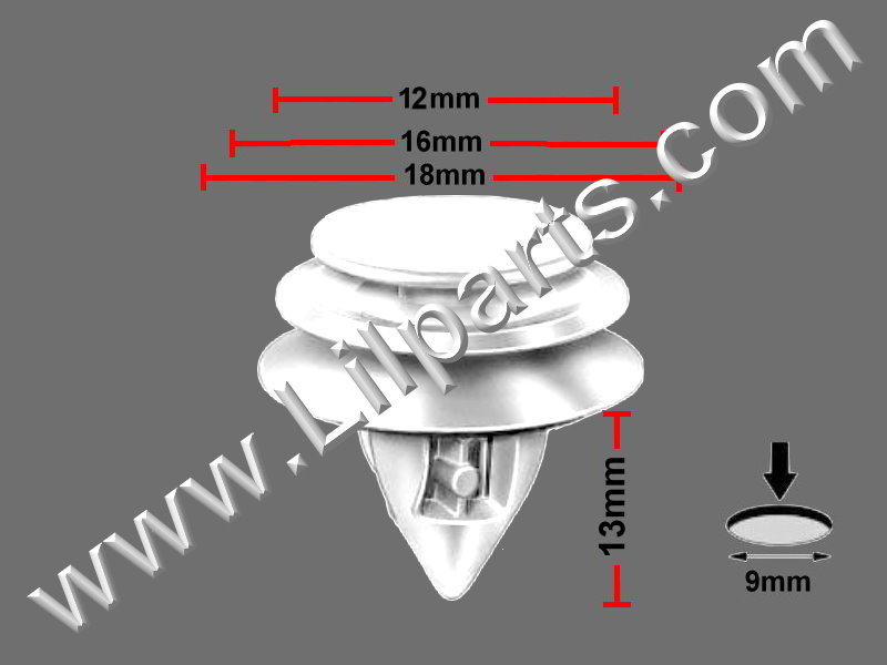 Compatible with Stem Length: 13mm Auveco 20983,1AUTO 11-726 N/A Auveco 20983