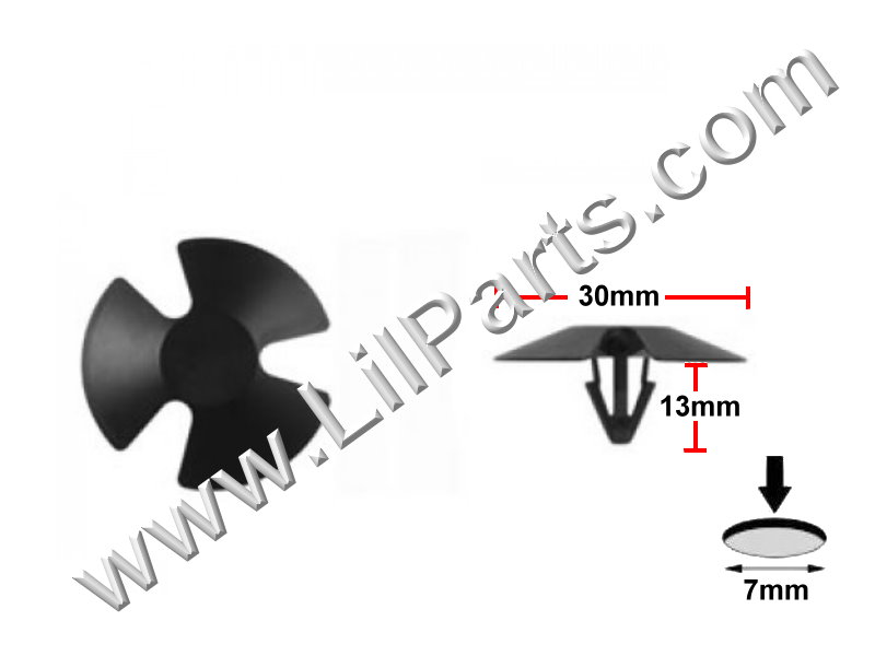 Compatible with Chrysler: 4878883AA LH & LHS Series 1997 - Auveco 20164 PN:[11-021]