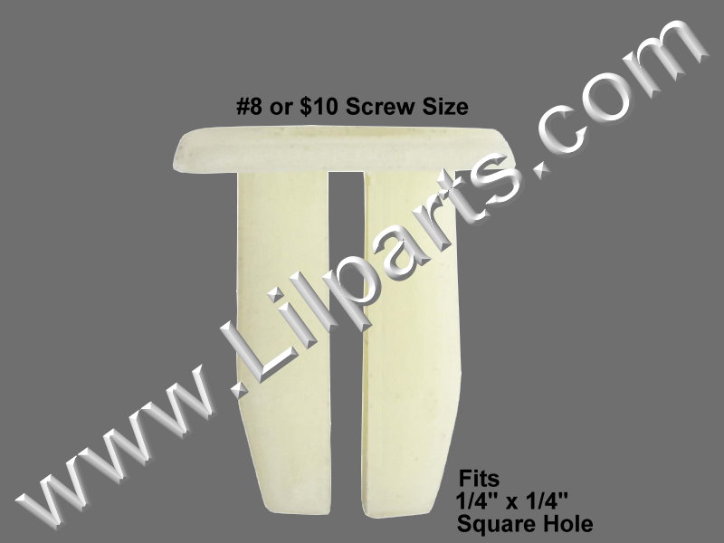 Compatible with #8 Screw Size PN:[10-106] Auveco 14755