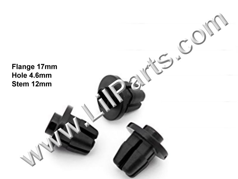 Compatible with Scion TOYOTA OEM 12-15 iQ Rear Bumper-Guard Fastener 9018905144 PN:[11-826]