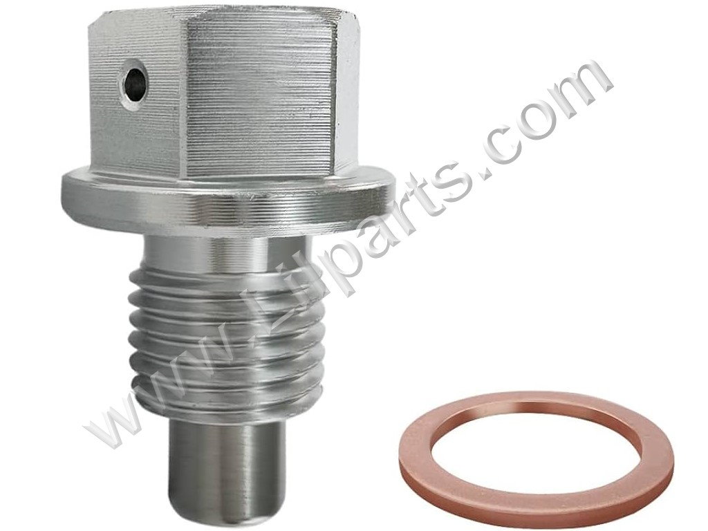 Magnetic Engine Oil Drain Plug Compatible with Aluminum Magnetic Oil Plug, Toyota Infiniti Lexus Nissan Scion