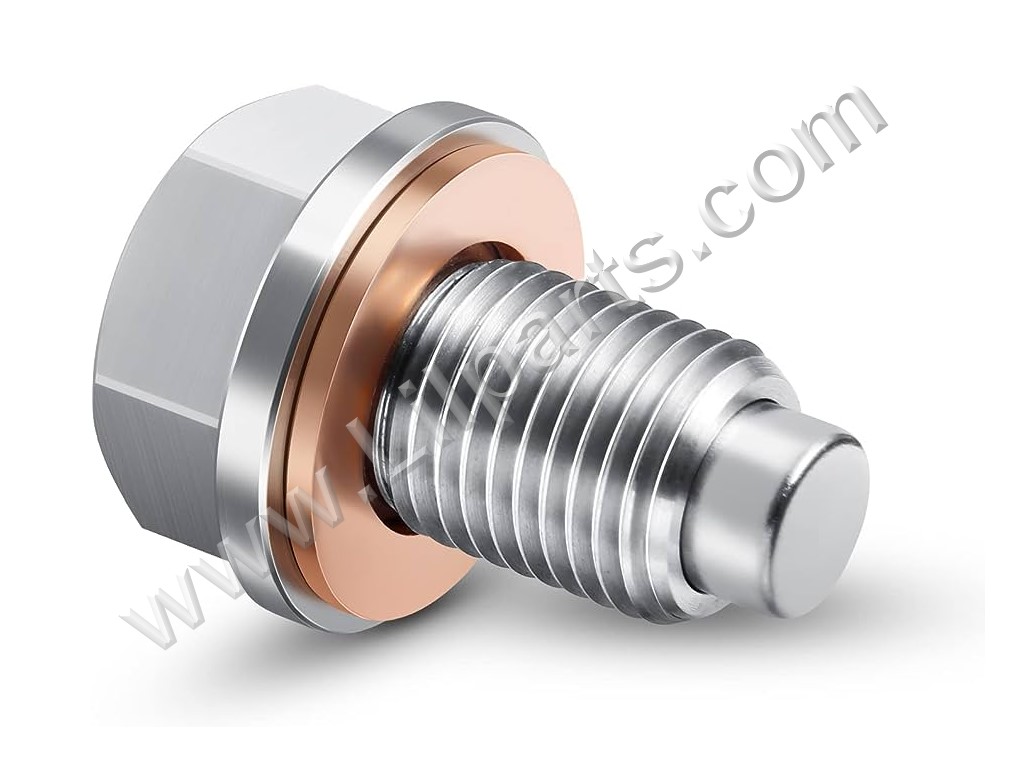 Magnetic Engine Oil Drain Plug Compatible with Stainless Steel Magnetic Oil Plug, Various