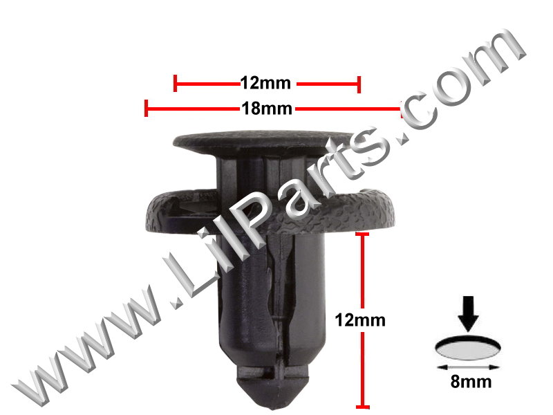 Compatible with Nissan 01553-09611, 01553-10501 Maxima 1994 - On Toyota 90467-08185 PN:[C351] Auveco 20349