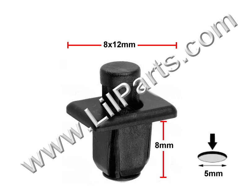 Compatible with Nissan: 66814-01G00 Pick-Up 1986- Auveco 16725