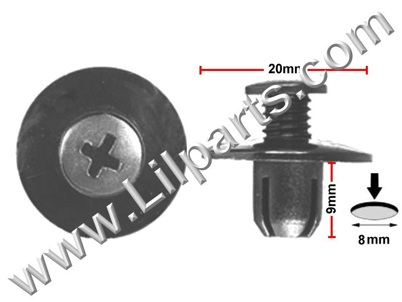 Compatible with: Honda: 90675-SB3-003, Mazda: FB01-56-964, Nissan: 63876-95596 PN:[10-045] Auveco 16000