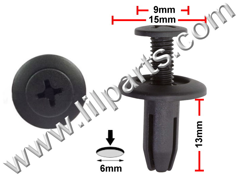 Compatible with Honda: 90683-SA5-003 Prelude 1996-92 PN:[10-091] Auveco 19311