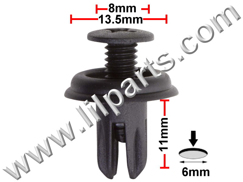 Compatible with Honda: 90687-SB0-003,90687-SB0-013 Prelude 1983-On PN:[10-148] Auveco 17287