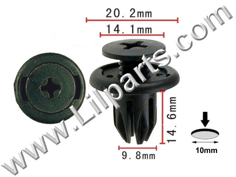 Compatible with Acura: 91503-SP0-003 Legend 1991-On PN:[10-570] Auveco 17267