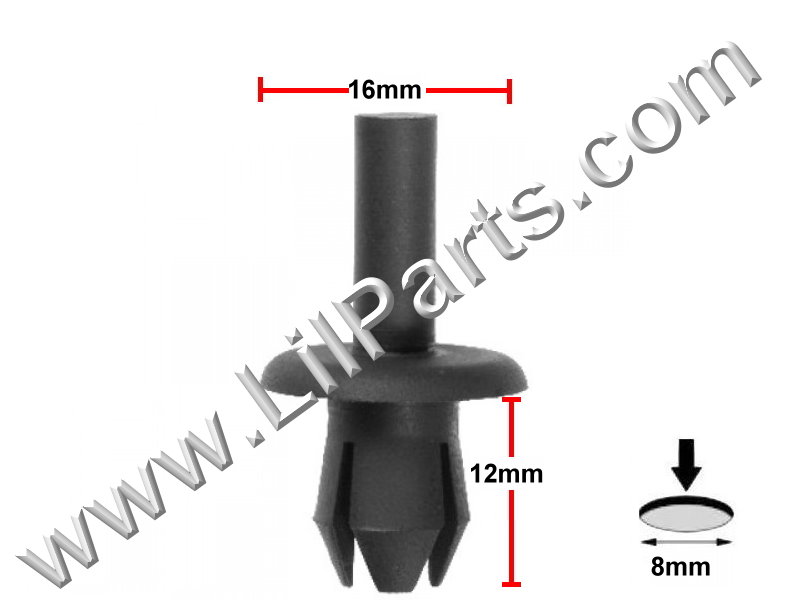 Compatible with Opel OEM# 1104880, 
Mercedes-Benz OEM# A0009902992,
 AUDI OEM# 16186729901C, 
Ford OEM#  E844052S, 
Volkswagen OEM# N0385491, 
Daewoo OEM# 94530507,
 BMW OEM# 1916670, 
VOLVO OEM# 3512624-2, Auveco 19195, Auveco 19249