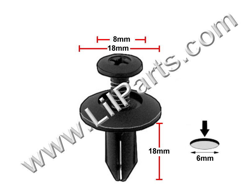 Compatible with Chrysler: 6508197-AA, Dodge Ram 2006 -, Ford: W706092-S300 Taurus 2008 - PN:[11-804]