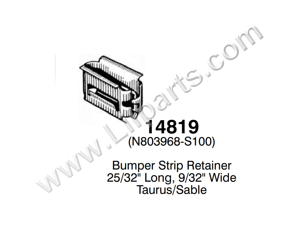 Compatible with Ford: N803968-S100 Taurus/Sable N/A Auveco 14819