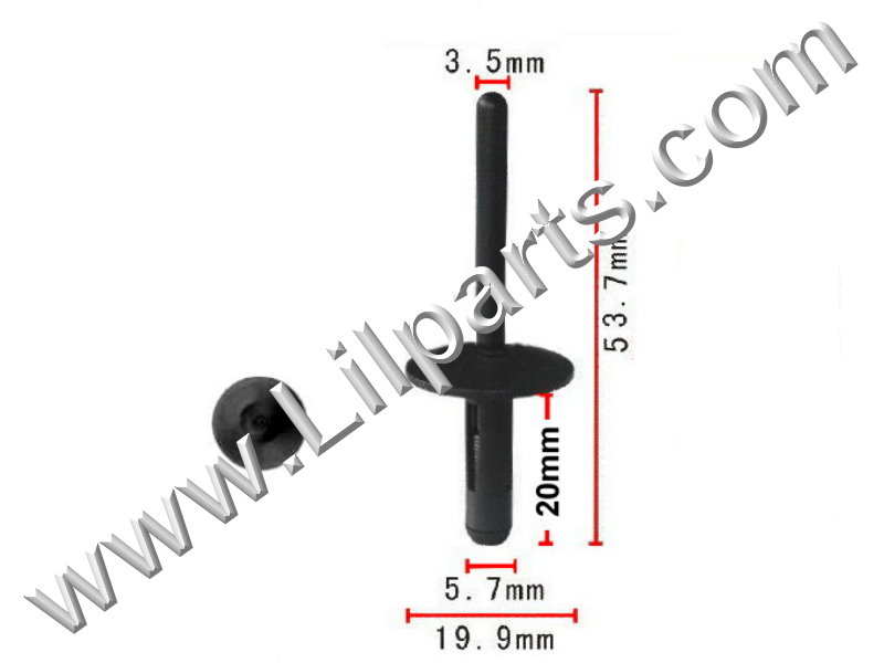 Compatible with BMW: 51-71-7-002-953-2 PN:[10-282] Auveco 20754