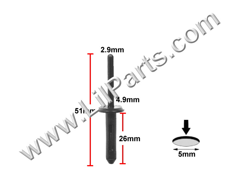 Compatible with Chrysler 6500898  Auveco 13755 PN:[10-204]