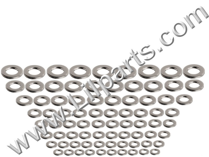 Stainless Steel Flat Washers 304 18-8 DIN912 Fender Body Engine M2.5