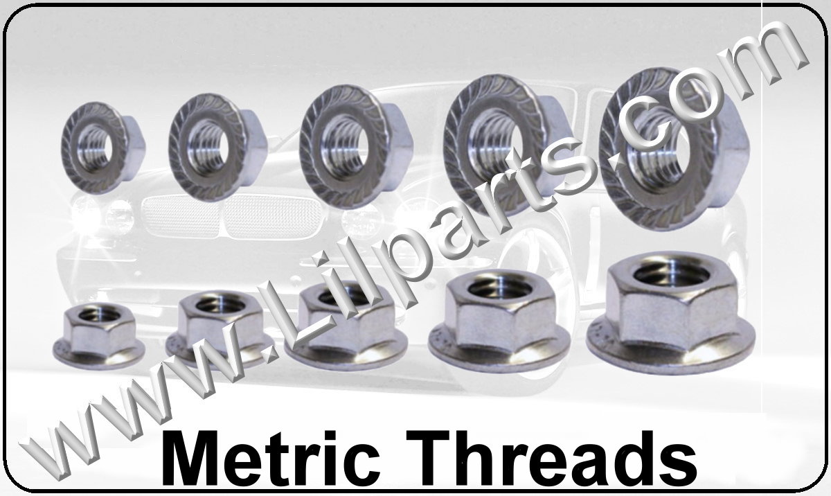 Stainless Steel Metric Lock Nuts