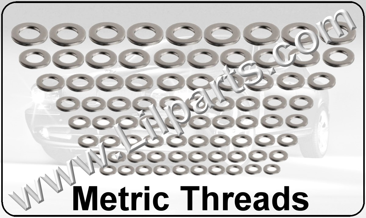 Stainless Steel Metric Flat Washers