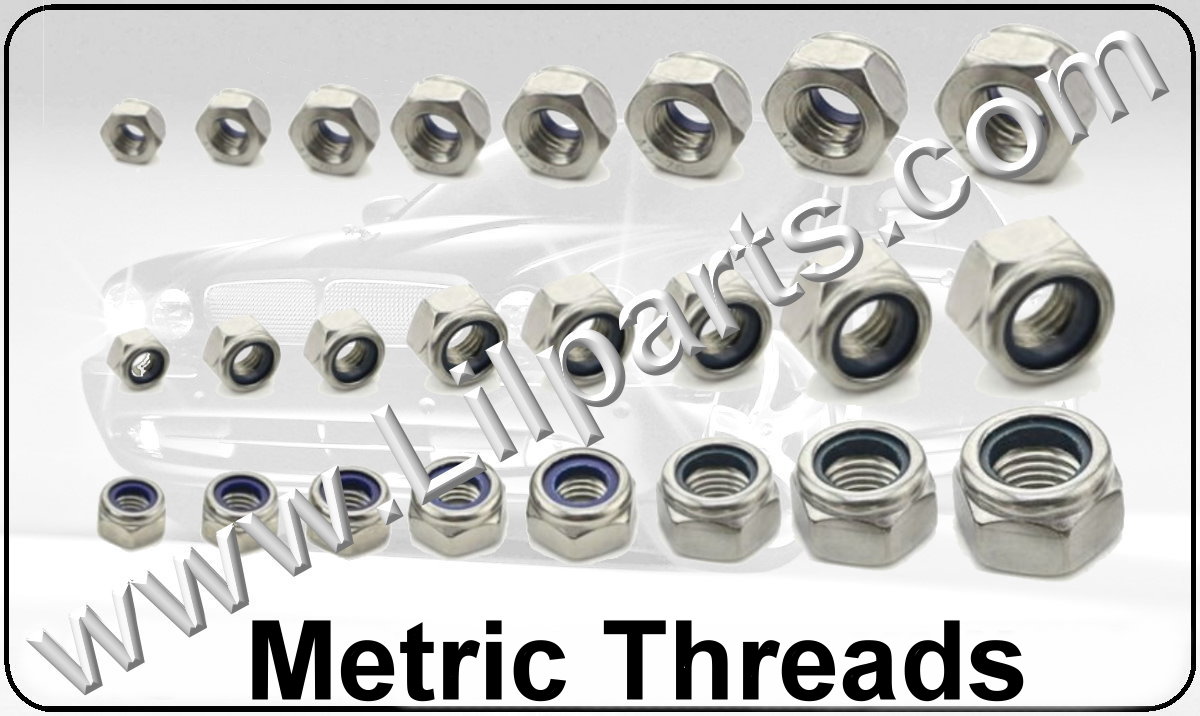 Stainless Steel Metric Lock Nuts