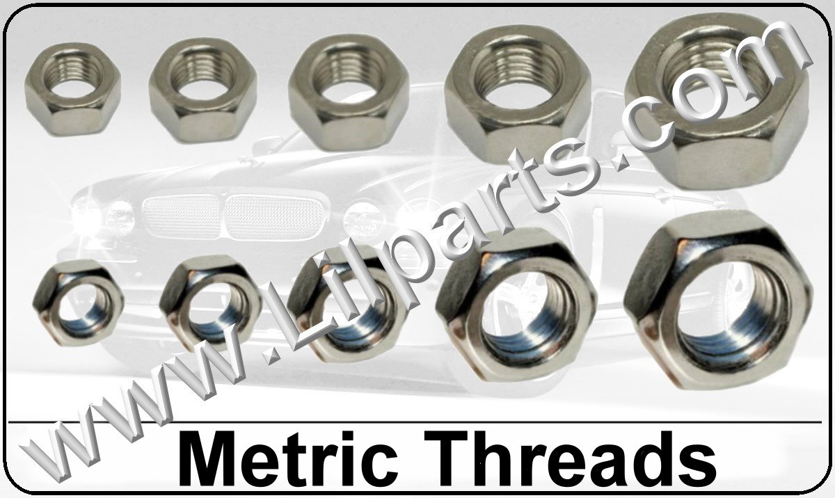 Stainless Steel Metric Hex Nuts